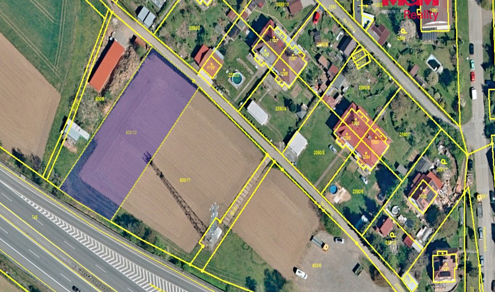 Prodej pozemku 2 000 m², Vystrkov – náhled fotky 3