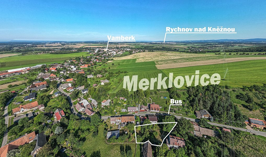 Prodej stavebního pozemku 1 100 m², Vamberk – náhled fotky 4