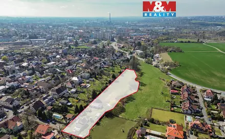 Prodej stavebního pozemku 6 691 m², Plzeň - Újezd
