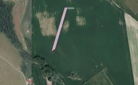 Prodej pole 1 986 m², Podhořany u Ronova, okres Chrudim