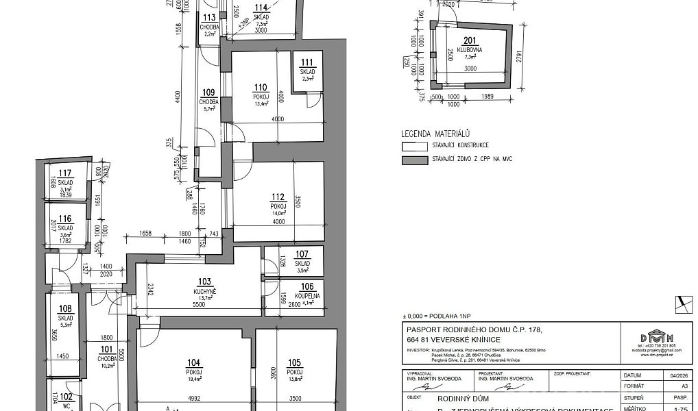 Prodej domu 124 m² s pozemkem 737 m², Veverské Knínice – náhled fotky 21
