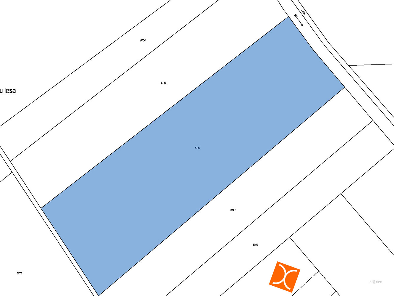 Prodej pole 1 660 m² – fotografie 2