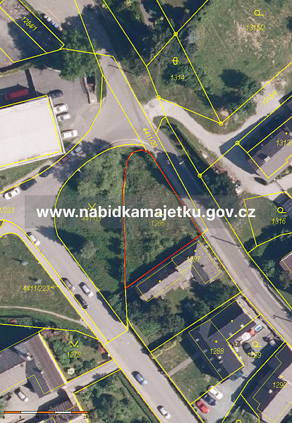 Prodej zahrady 552 m²