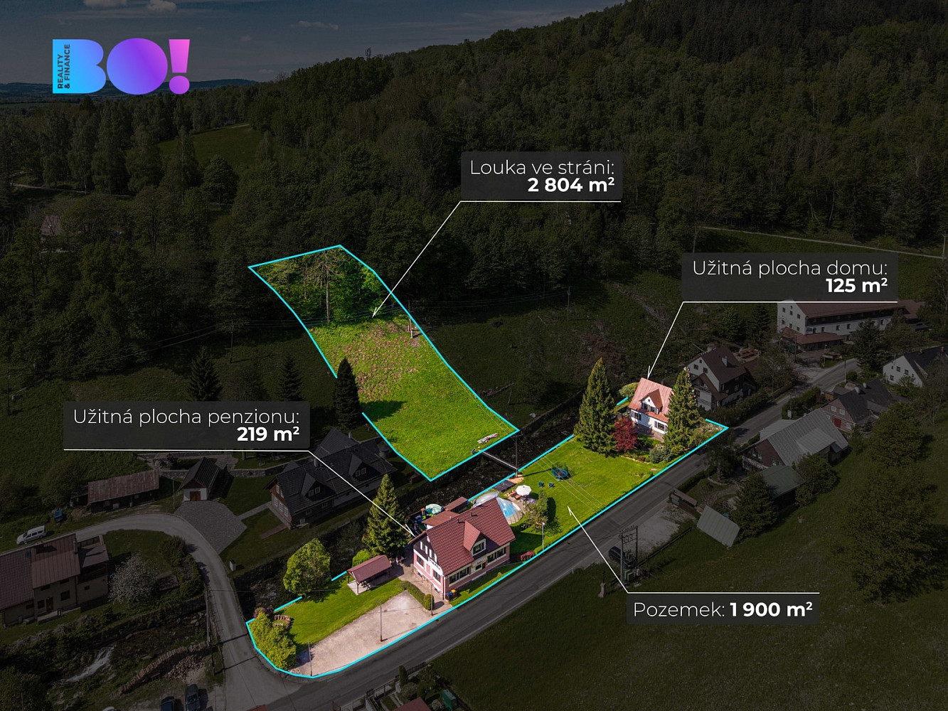Prodej domu 125 m² s pozemkem 4 704 m² – fotografie 2