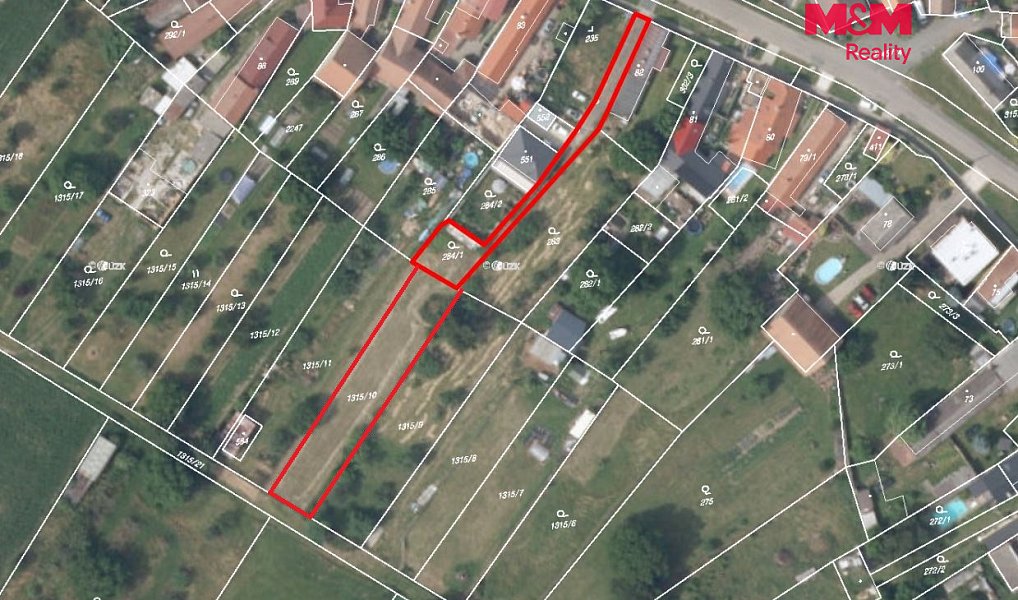 Prodej stavebního pozemku 1 246 m², Chotusice – náhled fotky 4