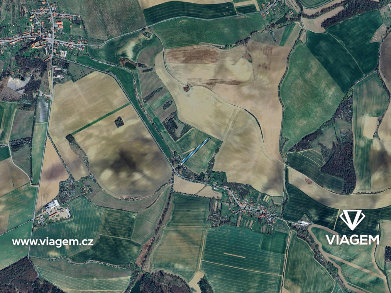 Pole 5 741 m², Podíl 50 % o výměře 2 871 m² – pohled 3