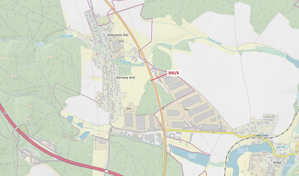 Dražba lesa, 94 m², Jihlava, Střítež