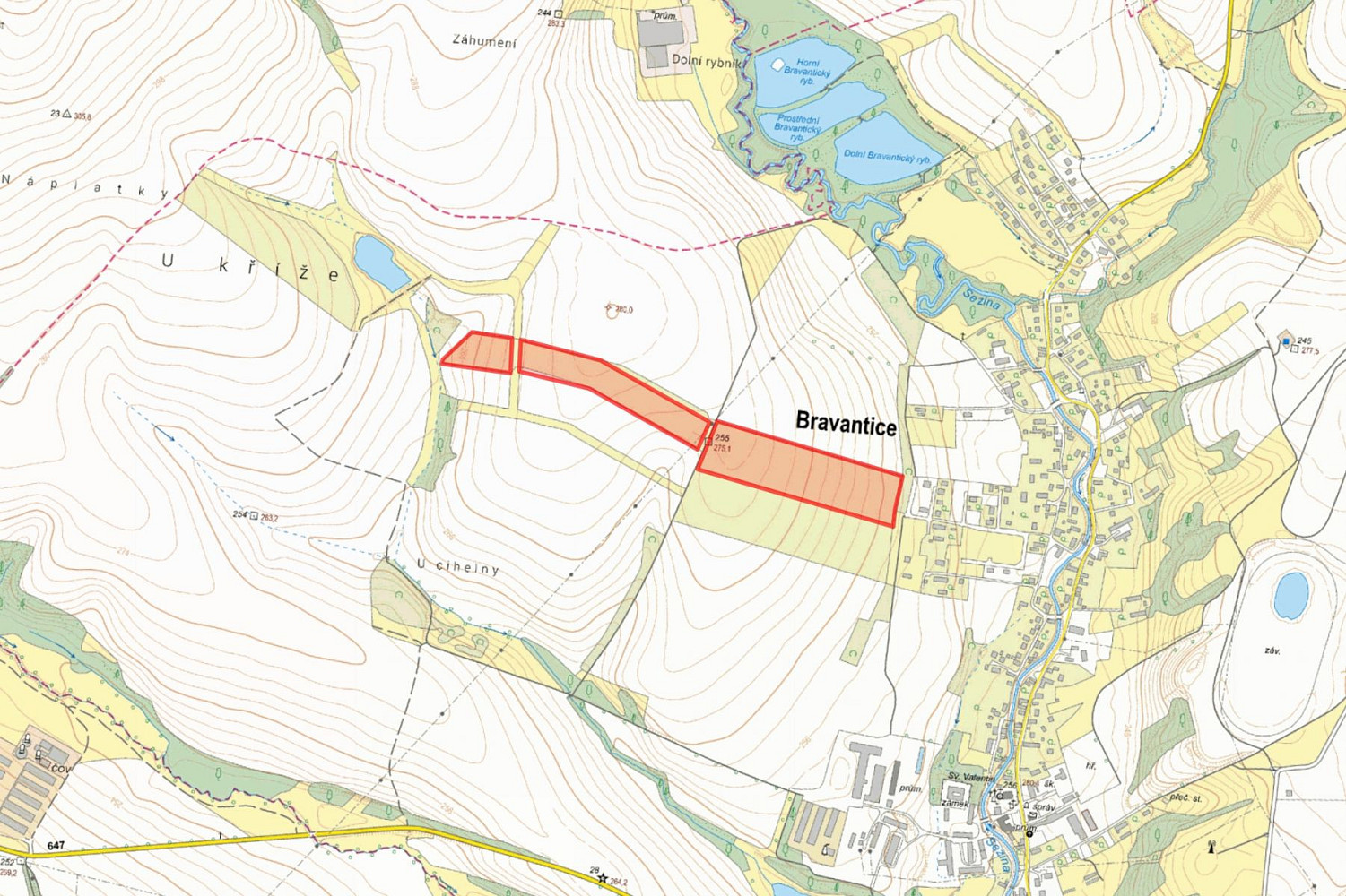 Prodej pole 100 211 m² – fotografie 2
