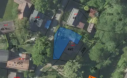 Prodej stavebního pozemku 54 m², Postupice, okres Benešov