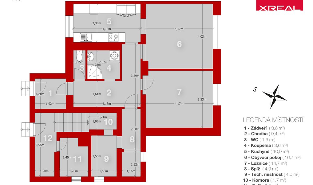 Prodej domu 141 m² s pozemkem 638 m², Kladno – náhled fotky 37