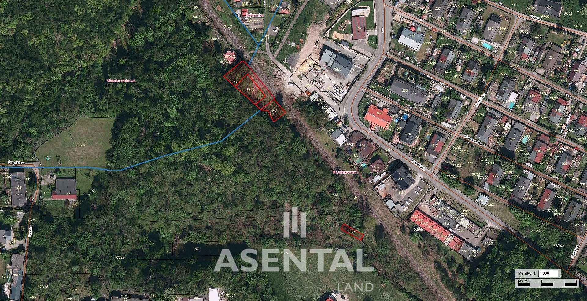 Prodej pozemku 1 094 m²