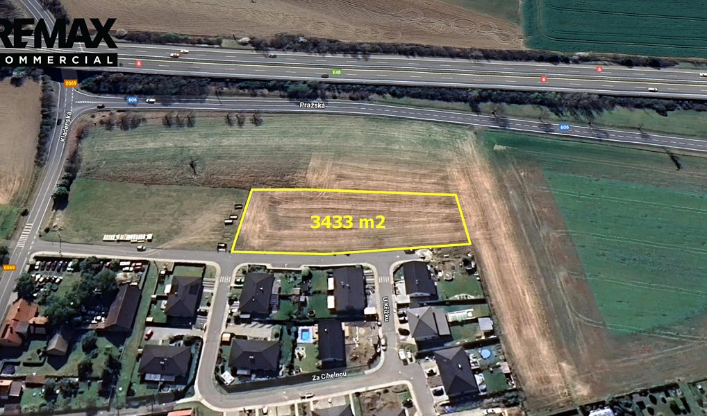 Prodej komerčního pozemku 3 433 m², Pletený Újezd – náhled fotky 3