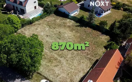 Prodej stavebního pozemku 870 m², K Lomu, Kosoř, okres Praha-západ