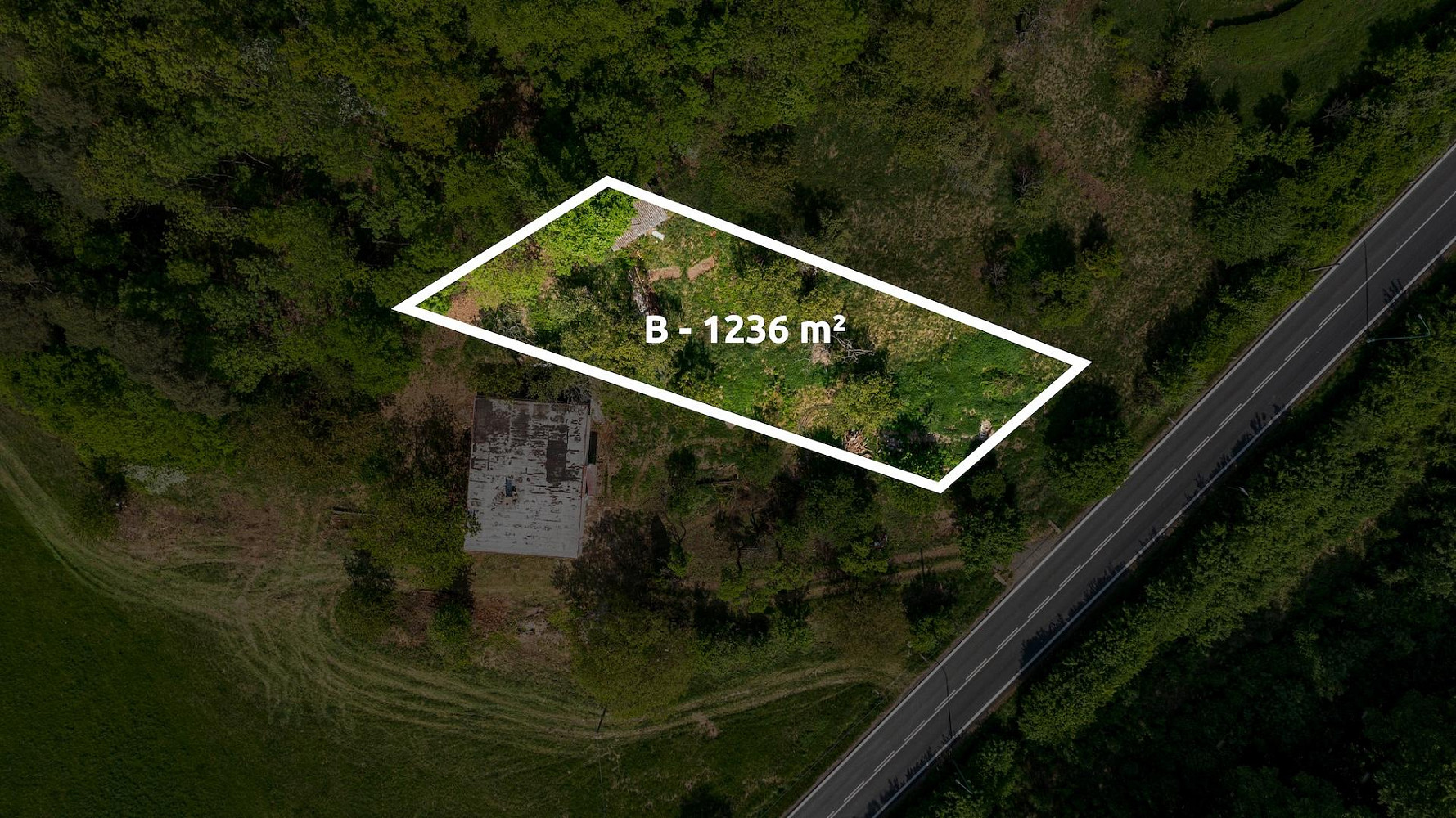 Prodej stavebního pozemku 1 236 m² – fotografie 4