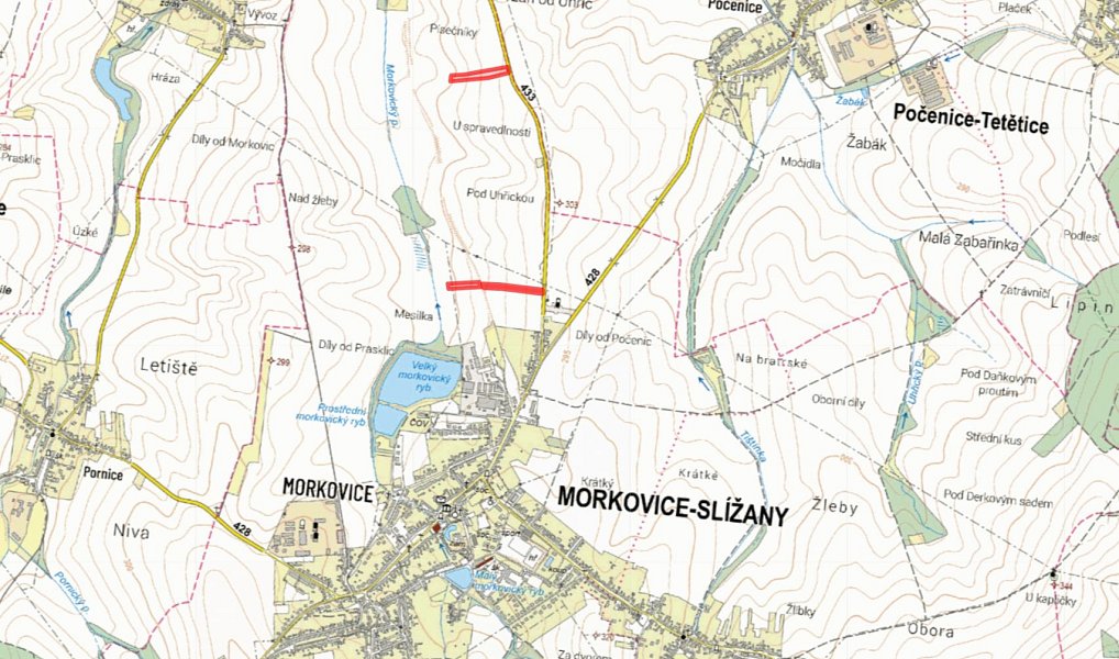 Prodej pole 18 367 m², Morkovice-Slížany – náhled fotky 3