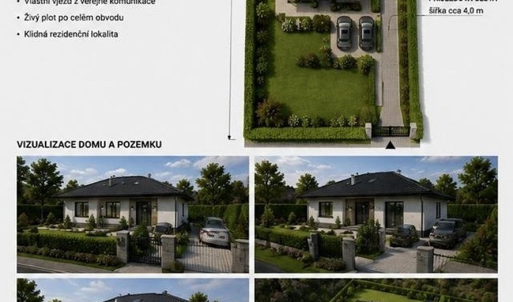 Prodej domu 112 m² s pozemkem 1 900 m², Kozomín – náhled fotky 3