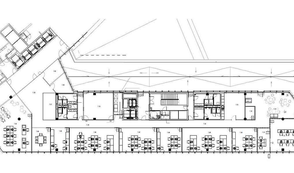 Pronájem kanceláře 929 m², Praha – náhled fotky 4