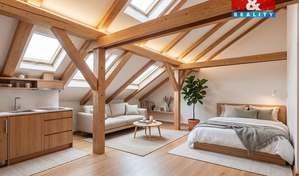 Prodej půdního prostoru, 126 m2, Praha, ul. Husitská, Praha – náhled fotky 5
