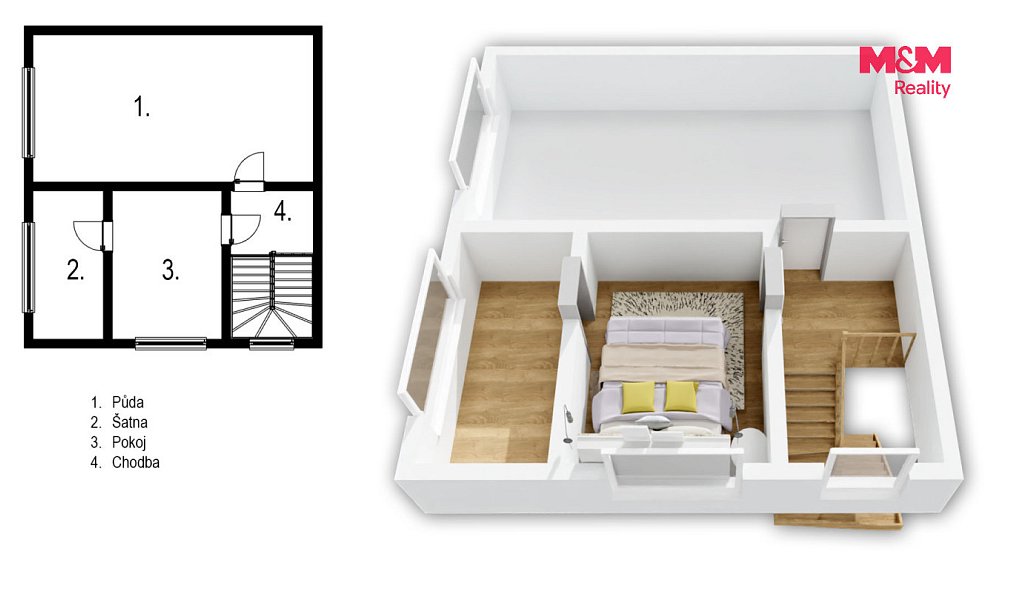 Prodej domu 111 m² s pozemkem 971 m², Horní Ředice – náhled fotky 13