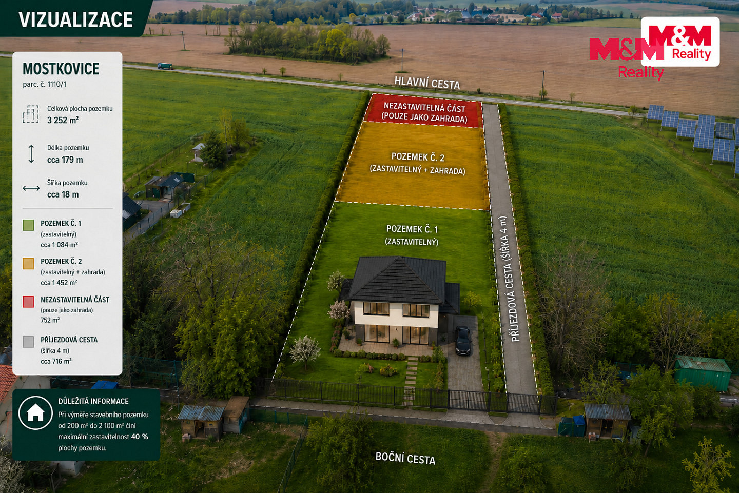 Prodej stavebního pozemku 1 448 m² — photo 3