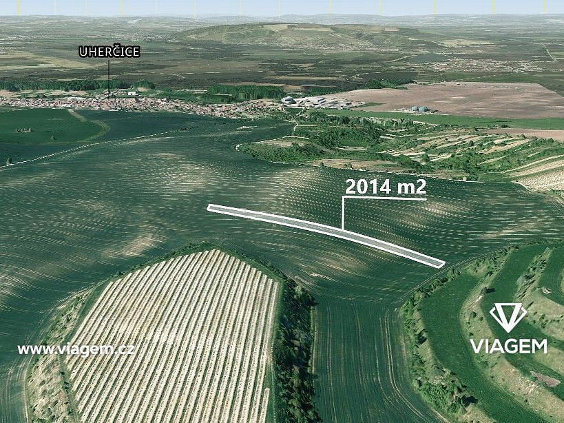 Prodej pole 805 m²