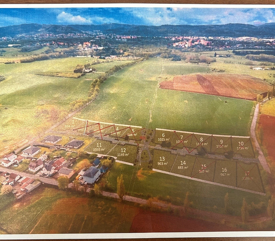 Prodej stavebního pozemku 963 m² - Widok 4