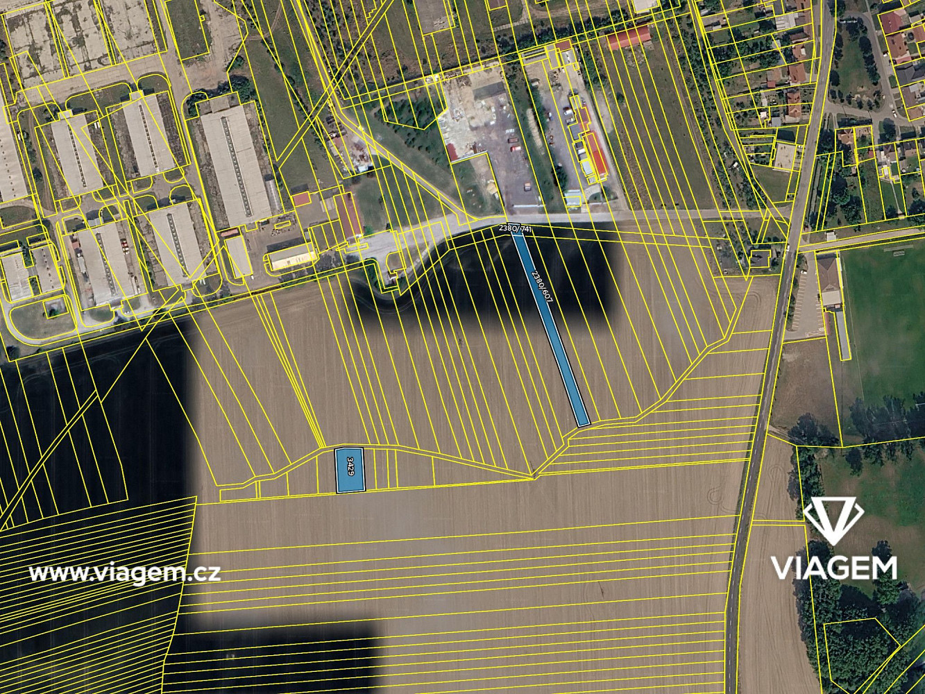 Prodej pole 555 m² – fotografie 4