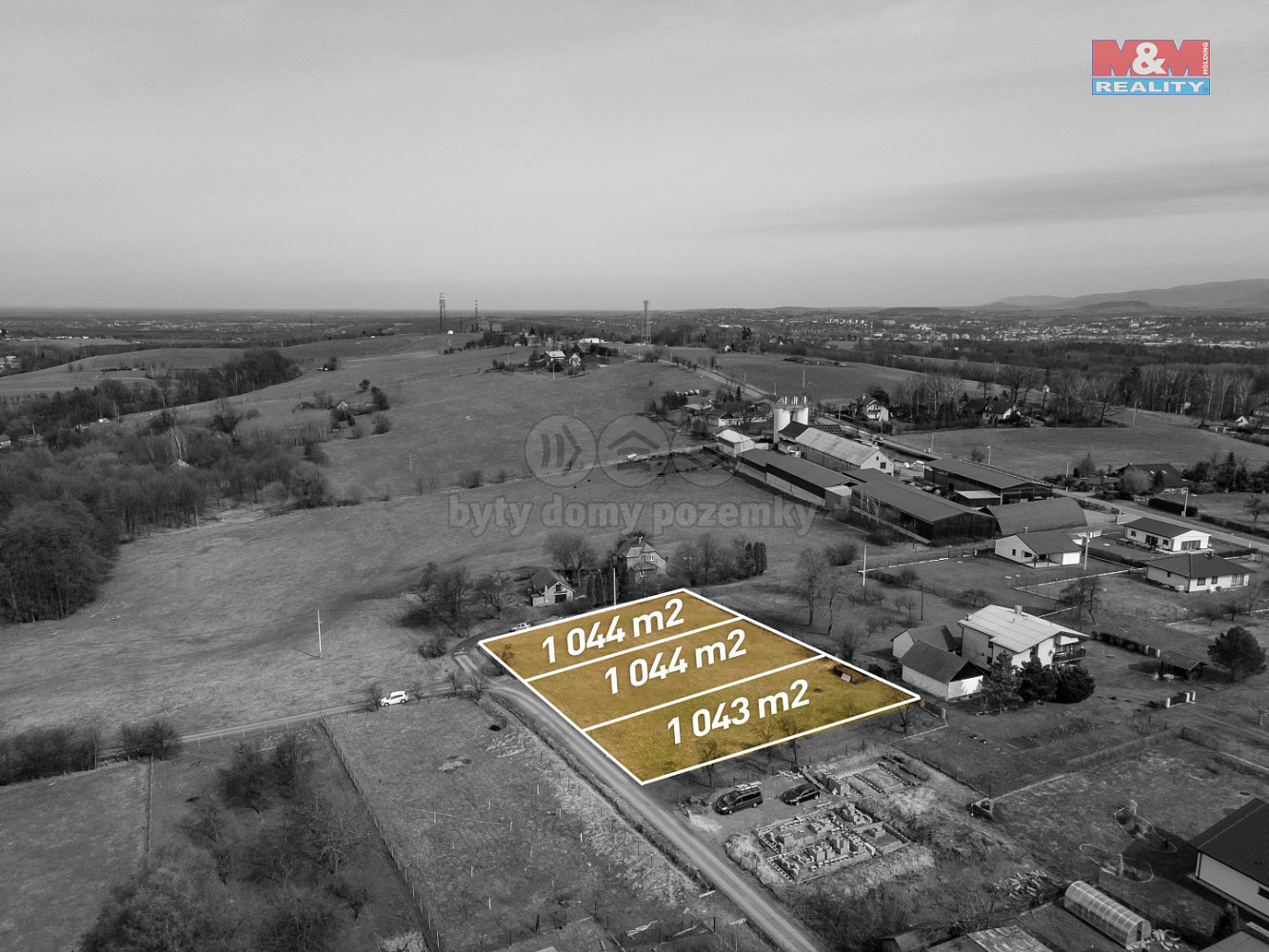 Prodej stavebního pozemku 1 044 m² – fotografie 3