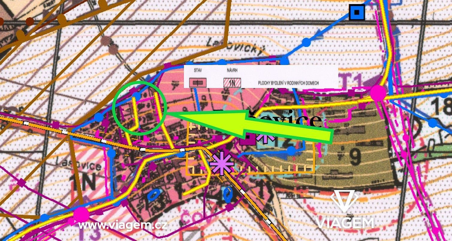 Prodej stavebního pozemku 407 m² – fotografie 2