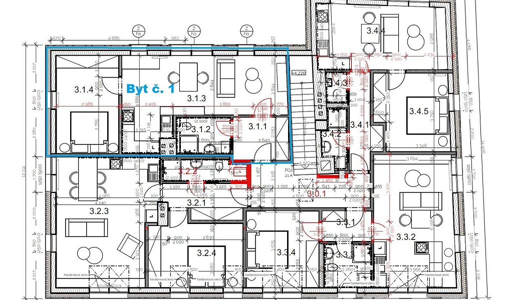 Pronájem bytu 2+kk 52 m², Vrchlabí – náhled fotky 11
