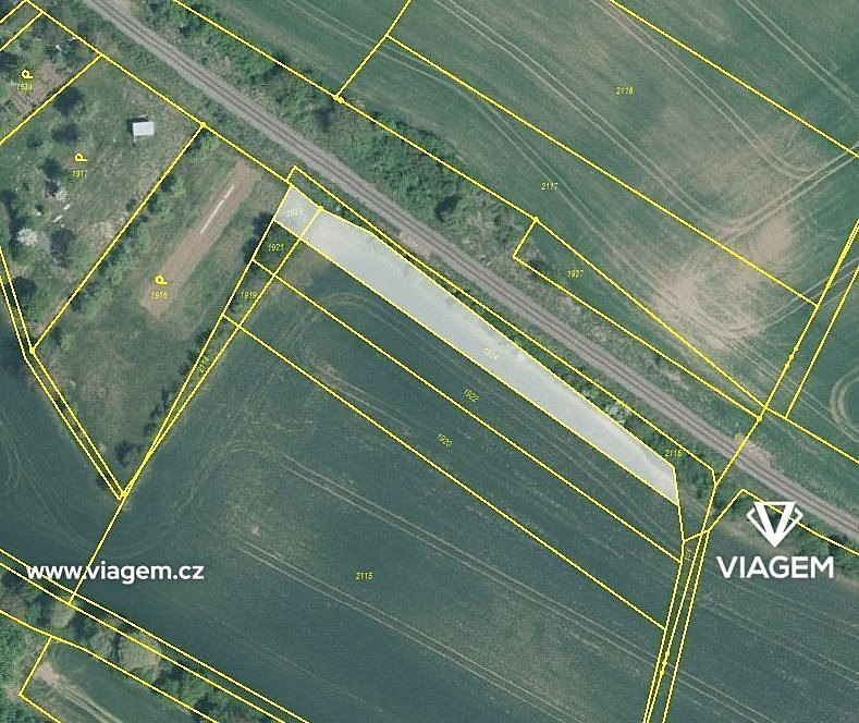 Prodej pole 1 191 m²