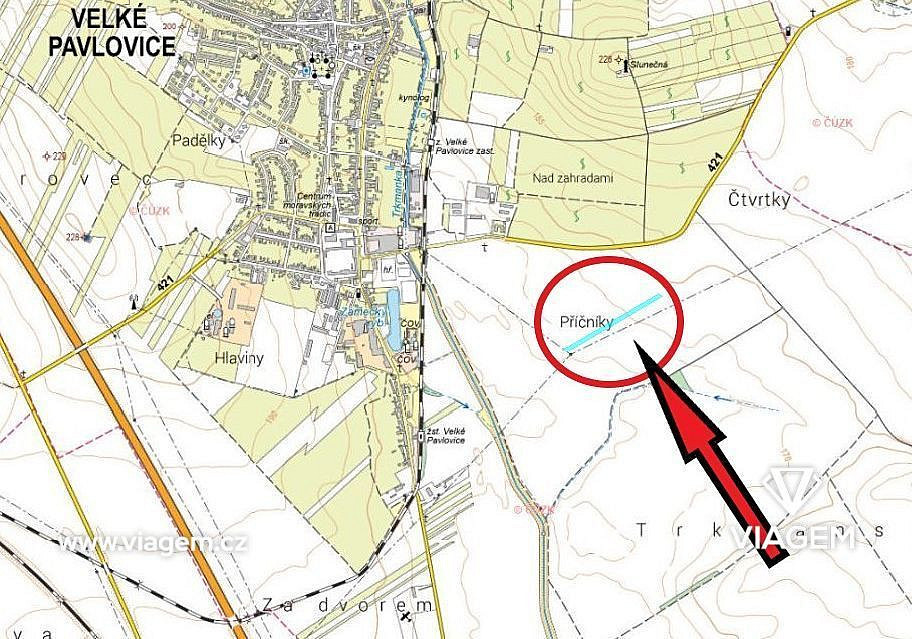 Prodej pole 2 216 m² – pohled 4