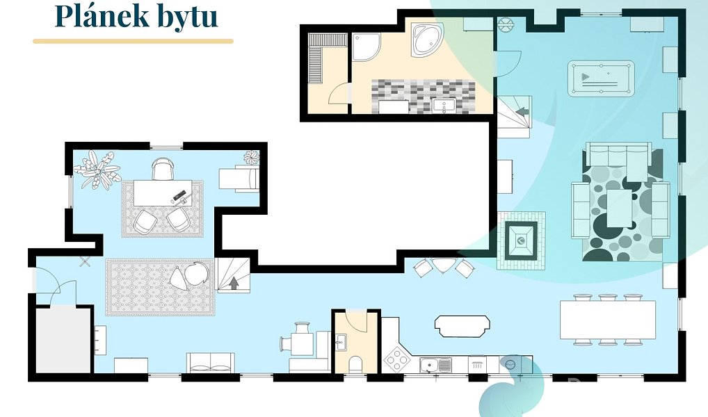 Prodej bytu atypického 270 m², Praha – náhled fotky 7