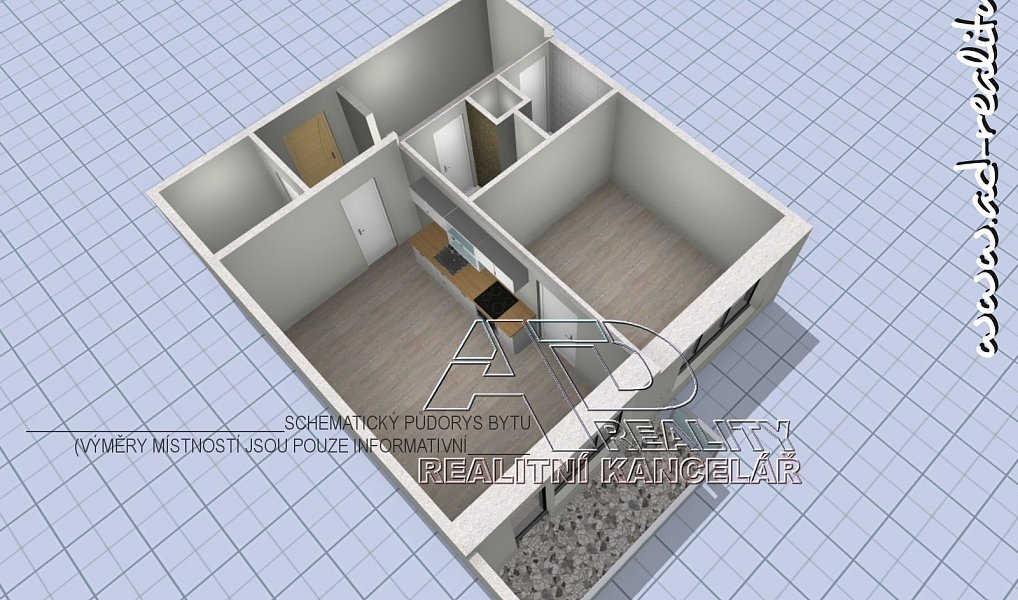 Pronájem bytu 2+kk 49 m², České Budějovice – náhled fotky 26