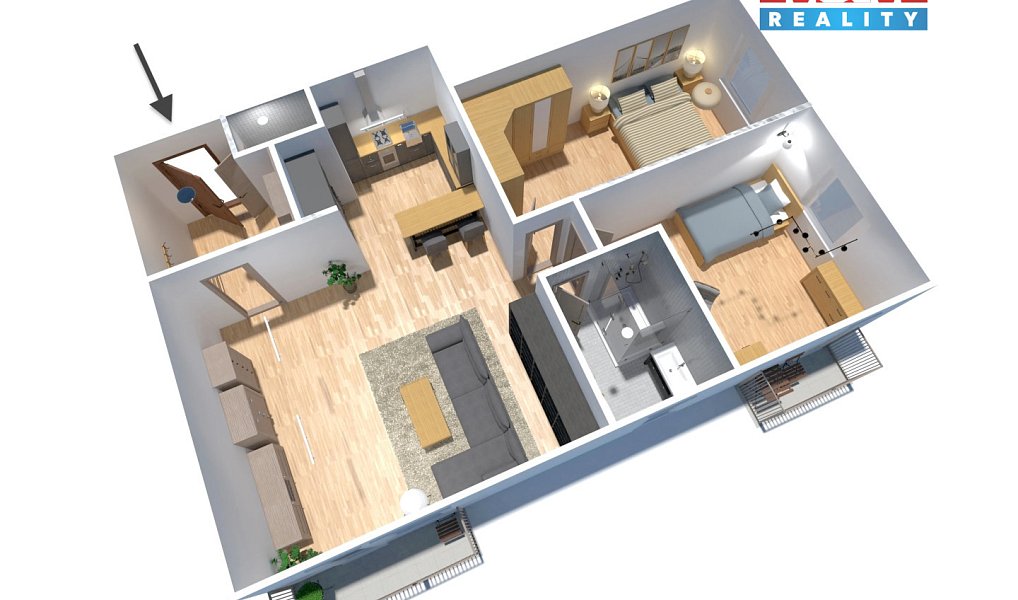 Prodej bytu 3+kk 80 m², Chýnov – náhled fotky 25
