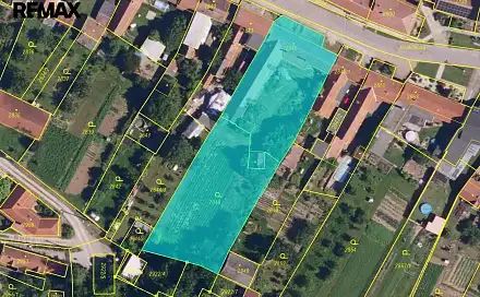 Prodej stavebního pozemku 2 394 m², Havlíčkova, Moravský Krumlov - Rakšice, okres Znojmo