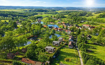 Prodej stavebního pozemku 933 m², Člunek, okres Jindřichův Hradec