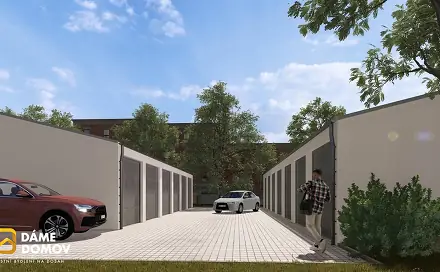 Prodej garáže 19 m2, Hodonín, U Cihelny, Hodonín
