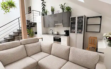 Pronájem bytu 4+kk 99 m², Drtinova, Praha 5 - Smíchov