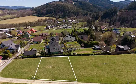 Prodej stavebního pozemku 830 m², Hutisko-Solanec, okres Vsetín