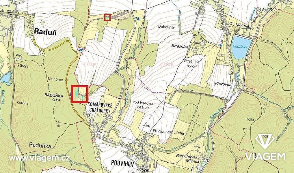 Prodej zahrady 702 m², Opava – náhled fotky 3
