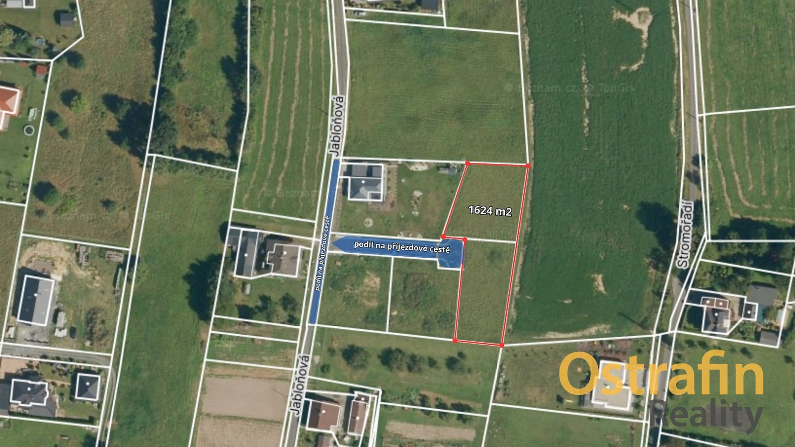 Prodej stavebního pozemku 807 m²