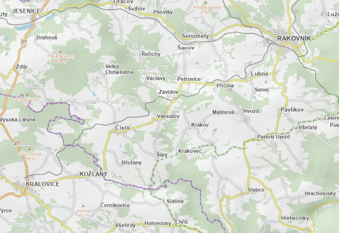 Prodej pole 2 455 m² - Widok 3