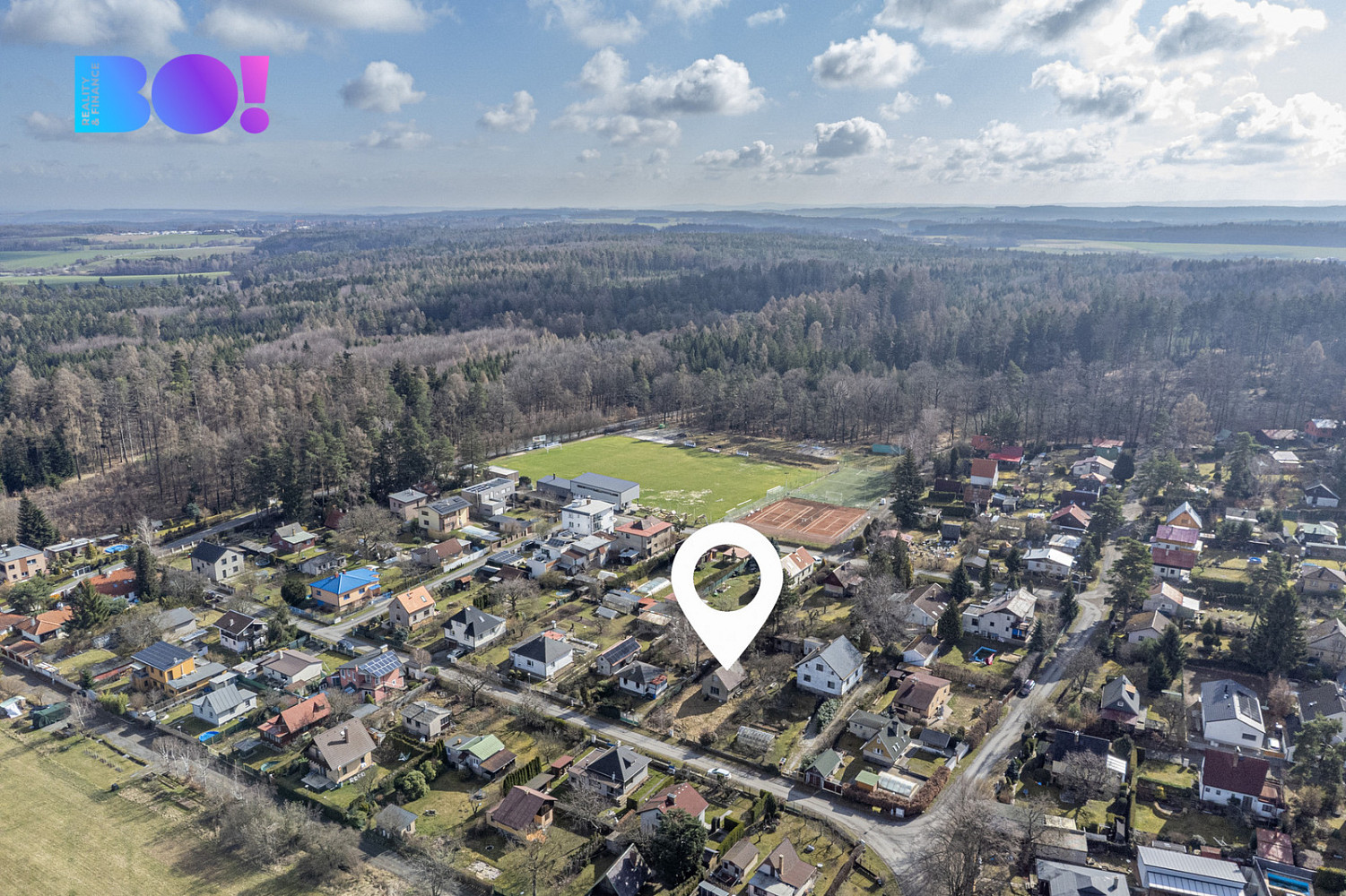 Prodej stavebního pozemku 570 m² – pohled 6