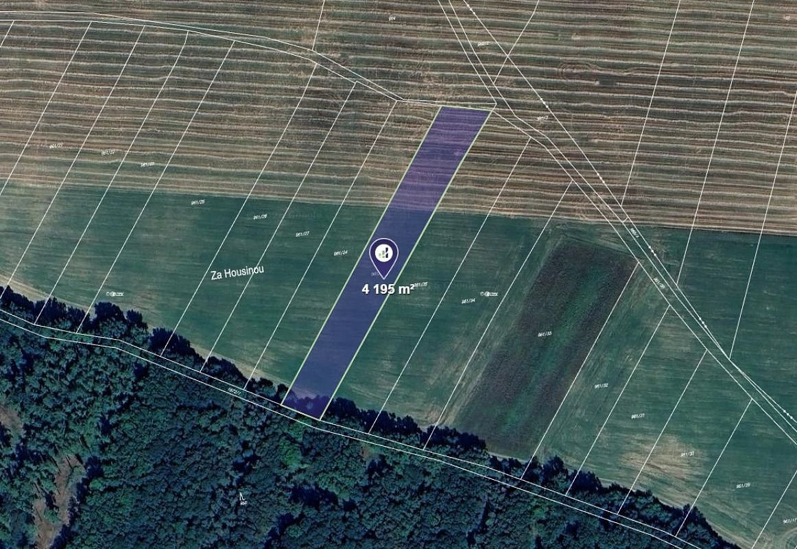 Prodej pole 2 204 m²