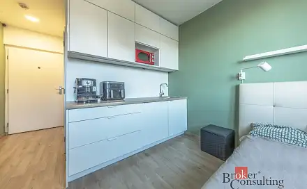 Prodej bytu 1+kk 16 m², Peroutkova, Praha 5 - Jinonice