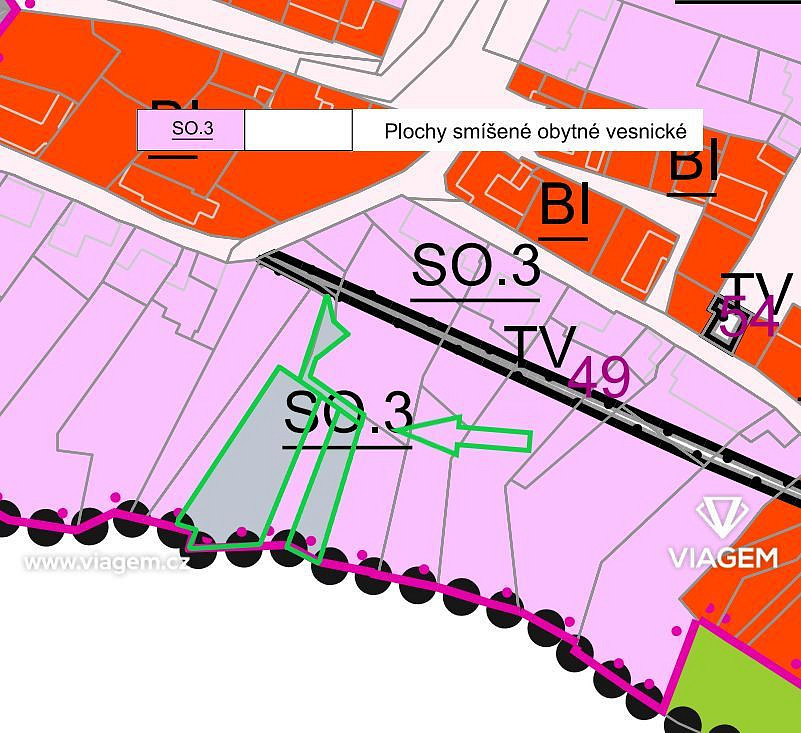 Prodej stavebního pozemku 1 023 m² – fotografie 4