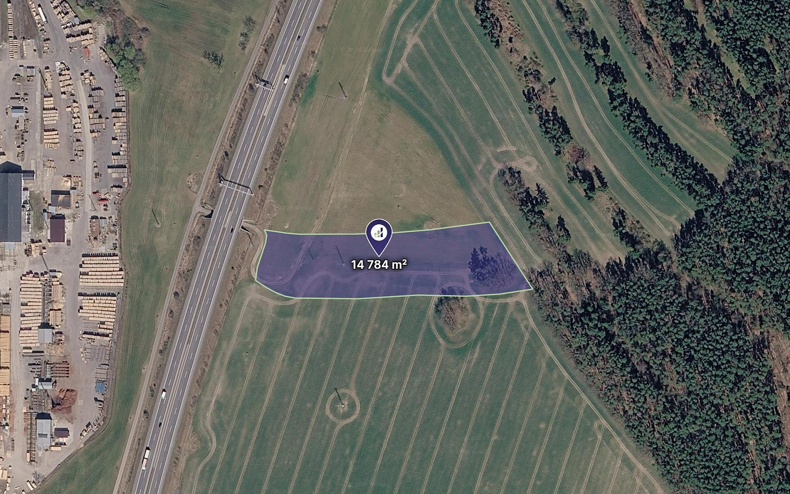 Prodej pole 14 784 m²