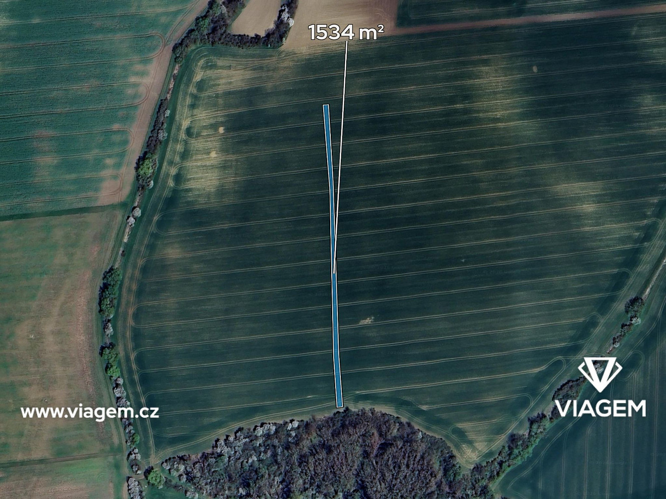 Prodej pole 383 m² – fotografie 2