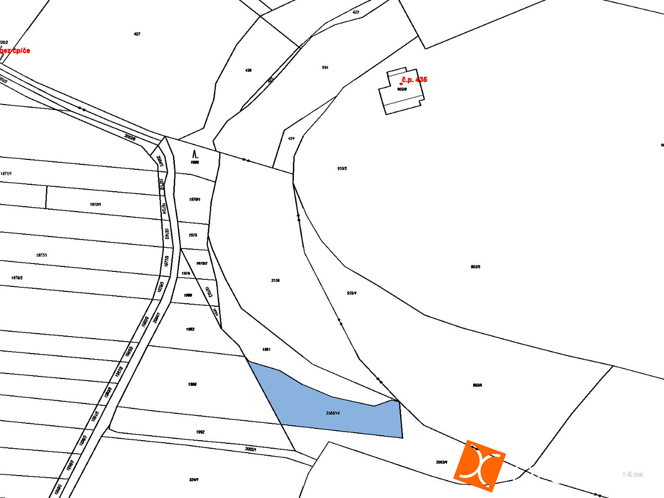 Prodej louky 1 457 m² – fotografie 3